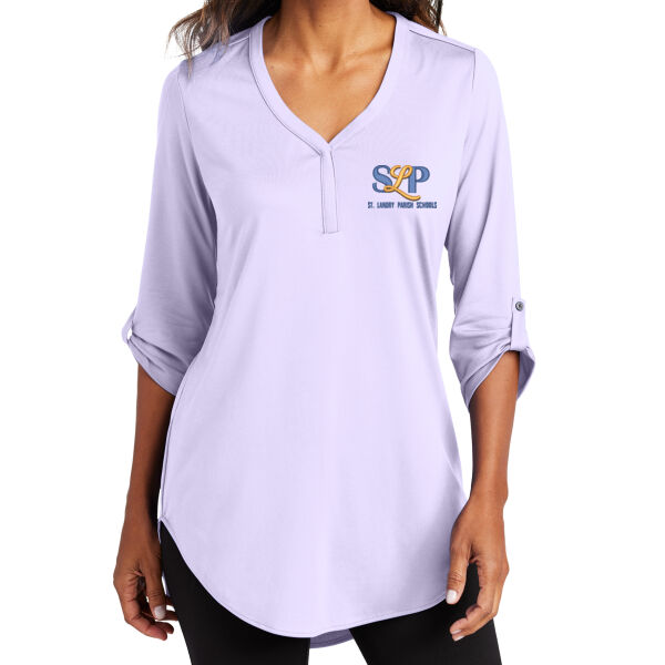 ADULT  - Ladies City Stretch 3/4 Sleeve Tunic Thumbnail