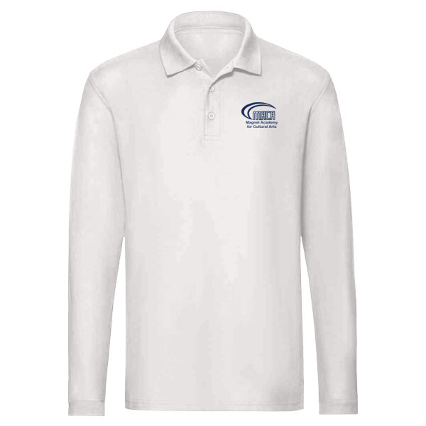 437LR Men's Dri-Power® Long Sleeve Polo (DTF) Thumbnail