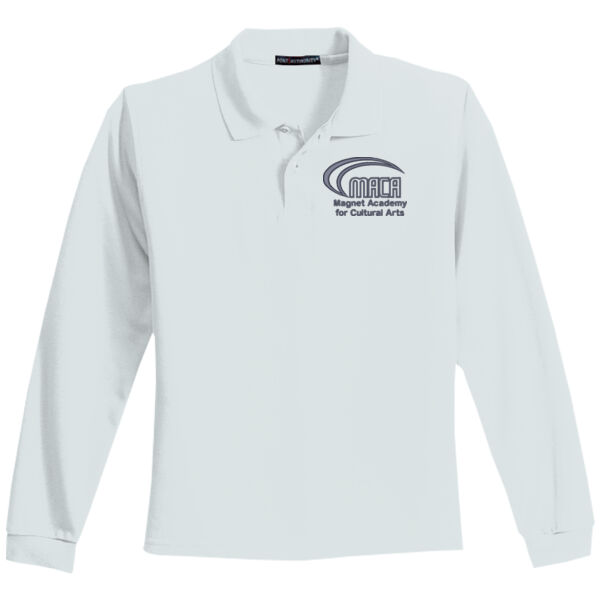 Y500LS Youth Long Sleeve Polo (EMB) Thumbnail