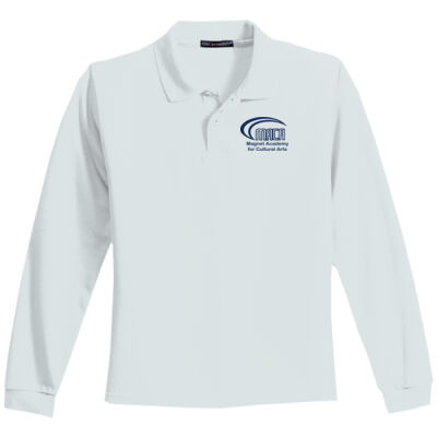 Y500LS Youth Long Sleeve Polo (DTF) Thumbnail